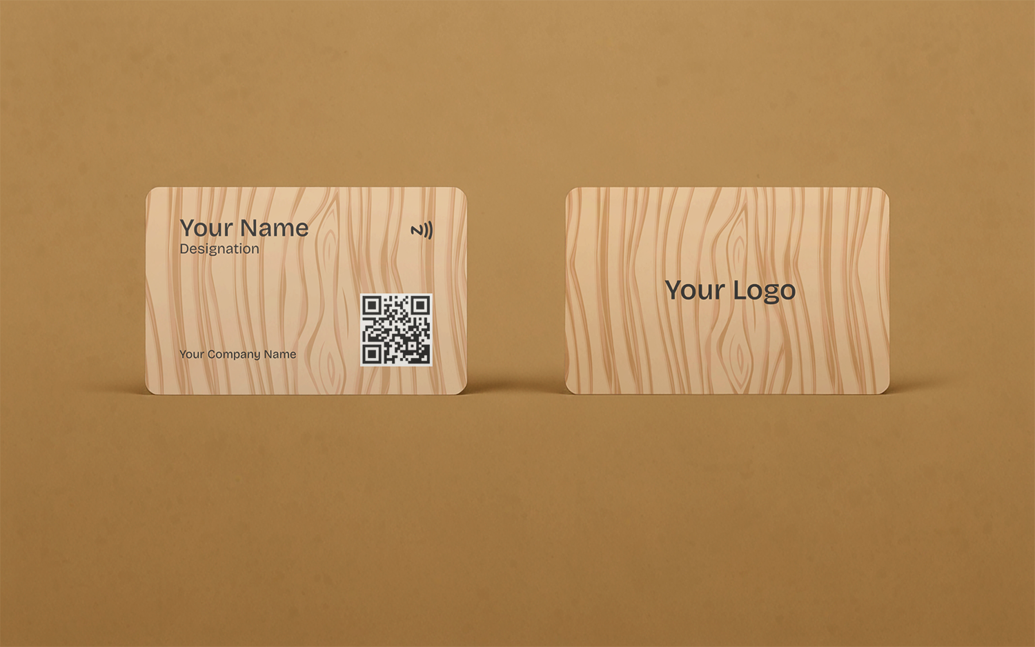 Eco Wooden NFC Card